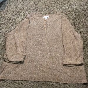 Button up sweater